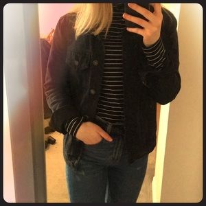 Black Jean Jacket
